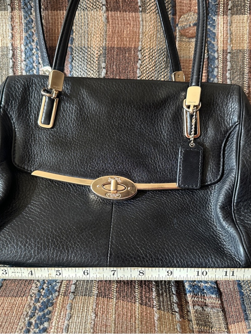Vintage Coach 25169 Madison Madeline Leather Satchel with Coin Purse - Picture 12 of 12